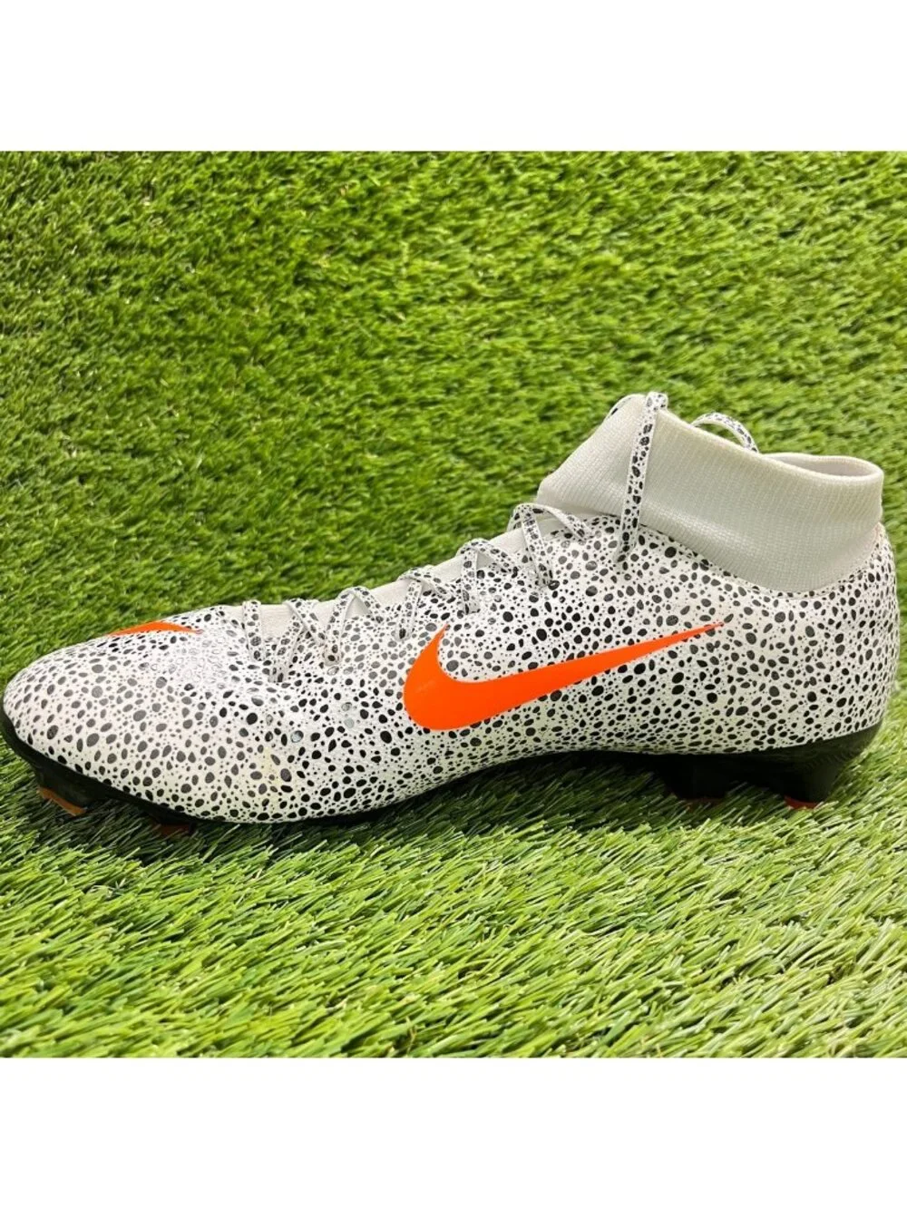 Nike Mercurial Superfly 7 Academy CR7 Mens Size 9 Gray Running Soccer Cleats